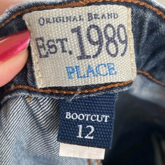 Boy’s size 12 Children’s Place bootcut jeans - Picture 4 of 4